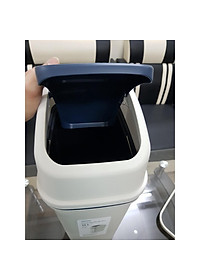 Thùng rác nắp lật Hiro 15L (Kèm ruột) - Chính hãng INOCHI