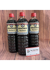 Nước Tương Kikkoman 1 Lít - Hương Vị Truyền Thống (Nhập Khẩu Chính Ngạch, Xuất Xứ Singapore)