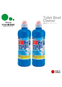Chai tẩy rửa bồn cầu/ Toilet đậm đặc siêu sạch, không mùi Mitsuei 500ml hàng Made in Japan