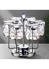 Giá Úp Cốc Đẹp Để Bàn, Giá Để Cốc Chén Inox Cao Cấp Chính Hãng MINIIN Xoay 360 Độ Sang Chảnh Và Tiện Dụng