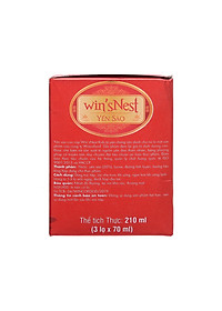 Combo 12 lọ Yến sào cao cấp win'sNest tổ yến chưng sẵn dành cho trẻ em 20% (70 ml/ lọ)