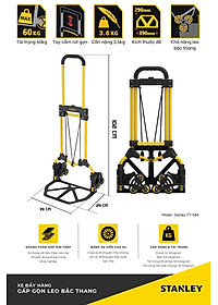 Xe đẩy hàng leo bậc thang Stanley-USA FT584