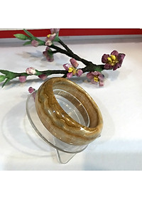 Vòng tay cẩm thạch nam bản to, bản hẹ, bản dày hay bản cao 3cm đá tự nhiên của VN