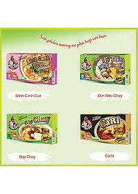 Viên Gia Vị Bún Riêu Chay Ông Chà Và Gold 126g (Crab Taste Vegetable Soup Cubes)