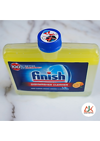 Dung dịch vệ sinh máy rửa bát Finish 250ml - Dành cho máy rửa chén - Nhập khẩu tại Đức