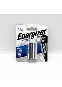 Pin AA Energizer Ultimate Lithium L91 - Vỉ 2 viên