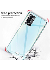 Ốp lưng silicon dẻo cho Oppo A36 / Oppo A76 / Oppo A96 / Oppo K10 / Realme 9i hiệu Ultra Thin trong suốt mỏng 0.6mm độ trong tuyệt đối chống trầy xước - Hàng nhập khẩu