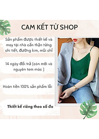 Áo 2 Dây Nữ New  Design Đính Ngọc Trai Mẫu Mới, Lụa Satin Mịn Mát, Phong Cách Vintage Trẻ Trung, Áo Có Nhiều Màu Và Đủ Size AO0004