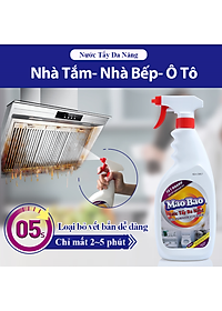 Combo 03 chai Nước Tẩy Đa Năng Mao Bao 600ml