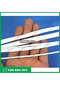 Bộ 5 ống gen cách điện sợi thủy tinh 2,3,4,5,6mm mỗi loại 1m chịu nhiệt cao