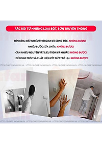 Keo Vá Tường Chống Thấm LKB 250gr - Trám Trét Vết Nứt Khe Hở Tường - Chống Mốc Ẩm Làm Sạch Tường - 206808