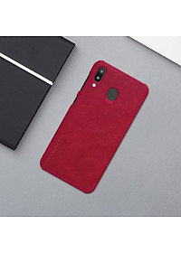 Bao Da Da Bò Cho Samsung Galaxy M20 hiệu Nillkin Qin Có Ngăn Đựng Thẻ - Hàng Chính Hãng