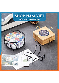 Giá Để Lót Ly Sang Trọng, Khay Úp Đế Ly