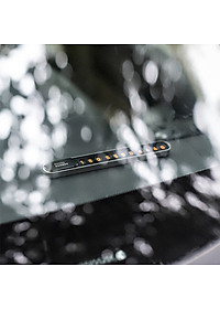 Bảng số điện thoại gắn taplo xe hơi, bảng số điện thoại ô tô, phone car, chất liệu metal cao cấp