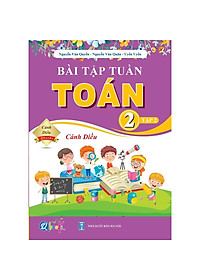 Sách - Combo Bài Tập Tuần và Đề Kiểm Tra lớp 2 Cánh diều - Toán và Tiếng Việt Học kì 2 (4 cuốn)