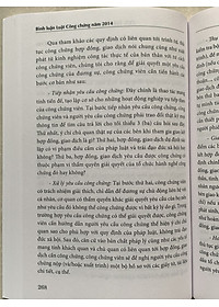 Bình Luận Luật Công Chứng Năm 2014 