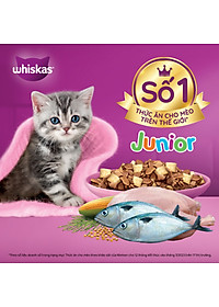 Nơi bán WHISKAS Thức ăn cho mèo con dạng hạt vị cá thu 450g