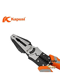 Kìm điện đa năng 8.5inch 215mm KAPUSI Japan, thép CR-V độ cứng cao lưỡi kìm sắc bén K8070