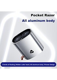 Máy cạo râu hai đầu Xiaomi ENCHEN Máy cạo bỏ túi Z4, lưỡi dao ẩn nổi 3 cấp, râu chống véo thông minh, mini cầm tay, thích hợp cho du lịch và quà tặng gia đình
