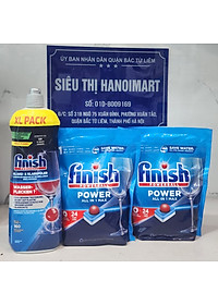 Túi 48 viên rửa chén Finish All In 1 Max Dishwasher Tablets SIÊU THỊ HANOIMART