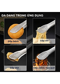 Kẹp gắp thức ăn đa năng inox 304 DandiHome