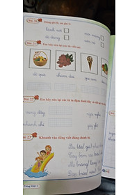 Ôn hè tiếng việt 1,dành cho học sinh lớp 1 lên lớp 2 ( theo chương trình sách giáo khoa mới nhất )