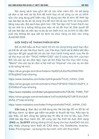 GIÁO TRÌNH AUTOCAD - PHẦN CƠ BẢN (Lý Thuyết - Thực hành) (Dùng cho các phiên bản Autocad 2023, 2022, 2021) (Tái bản lần 1)