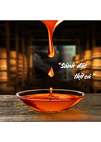 Đặc Sản Phan Thiết - [Cặp 2 Chai - 60N - 500Ml] Nước Mắm Tĩn Cá Cơm Ruột Đỏ Độ Đạm 60N Chai Thuỷ Tinh 500Ml Nước Mắm Truyền Thống