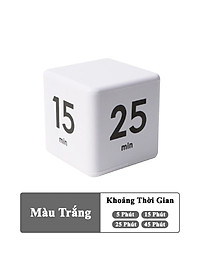 Đồng Hồ Pomodoro Hình Khối Lập Phương KUNBE Đếm Ngược Hẹn Giờ Nấu Ăn, Tập Thể Dục, Quản Lý Thời Gian Hiệu Quả