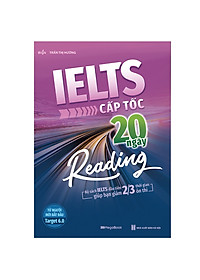 Combo 4 Cuốn Ielts Cấp Tốc - 20 Ngày Listening, Speaking, Reading, Writing