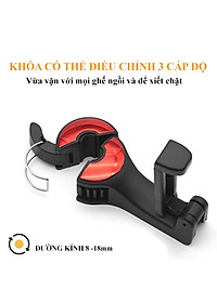 Móc treo đồ ô tô gài sau ghế
