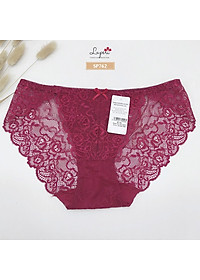 Quần Lót Nữ Ren Cạp Vừa Cao Cấp LUPERI LU3QL762 Kháng Khuẩn Khử Mùi Co Giãn Tốt Không Xù