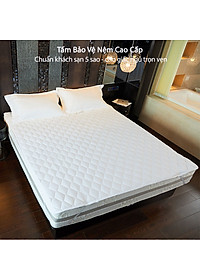 Tấm Bảo Vệ Nệm Chống Thấm Nước Cao Cấp Chuẩn Khách Sạn 5 Sao Tấm Lót Nệm Giường Ngủ Chống Thấm Bảo Vệ Nệm Trải Giường Cao Cấp Tấm Bảo Vệ Nệm Đệm Mỏng Lót Giường Ngủ Chống Thấm Cho Bé