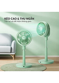 Quạt tuần hoàn không khí Elmich CFE-8791, làm mát diện rộng và làm mới không khí tới 20 lần/giờ, quạt tạo luồng gió tuần hoàn và điều hòa không khí trong phòng  - Hàng chính hãng