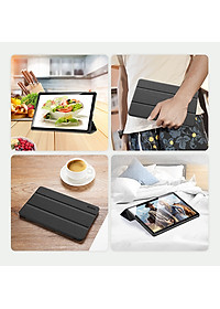 Bao da cho SamSung Galaxy Tab A9+ Plus 2023 chính hãng Dux Ducis Domo viền mềm chống sốc - Hàng chính hãng 