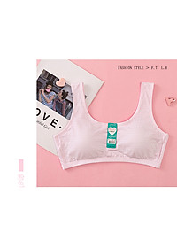 Áo Lót Nữ Học Sinh Ba Lỗ Cotton Thông Hơi Mút Liền 1376 – Êm Ái, Thoáng Mát