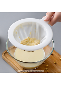 Rây lọc sữa hạt cao cấp KooBee - Túi vải lọc sữa đậu nành, bã hạt tiện dụng NB21