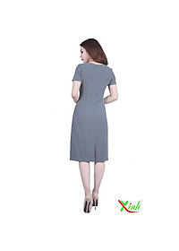 Đầm suông xếp ly ThoiTrangXinh gọn dáng DL501