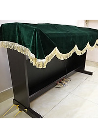 Khăn nhung phủ đàn piano điện cao cấp chống bụi chống xước sang trọng dành cho đàn piano điện