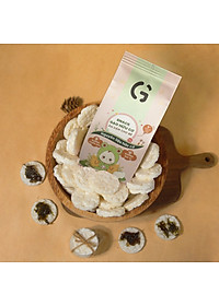 Bánh Snack Ăn Dặm Hữu Cơ Cho Bé GUfoods 40g - Thành Phần Gạo Organic, Không Gia Vị, Dễ Tiêu Hoá