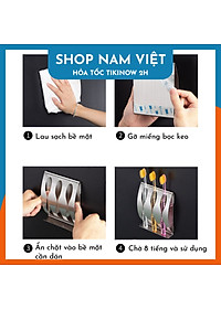 Móc Dán Tường Treo Bàn Chải, Treo Ly Inox 304