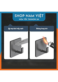 Móc Dán Inox Treo Đồ Nhà Tắm Tiện Lợi