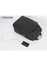 Balo Laptop 15.6 Inch Chống Nước, Rộng Rãi Reeyee RY102B - Hàng Chính Hãng