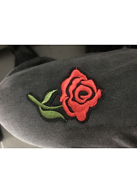 Conbo 3miếng dán ủi quần áo hình bông Hồng 