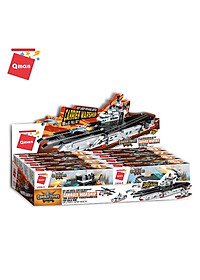 Đồ chơi xếp hình, lắp ráp Qman 42205 - Tàu chạy bằng năng lượng hạt nhân (572 mảnh ghép)