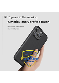 Ốp Lưng Dành Cho iPhone 16 Pro Nillkin Dạng Sần Viền Silicon - Hàng Chính Hãng