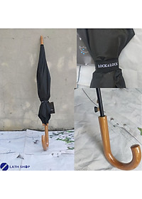 Ô Dù Cán Dài Lock&Lock Mở Tự Động Che Mưa, Che Nắng, Bảo Vệ Làn Da - ETM006 - Hàng Chính Hãng