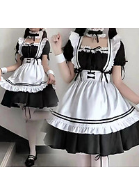 Maid Costume Maid Dresses Classic  Japanese Anime Maid Outfit S
