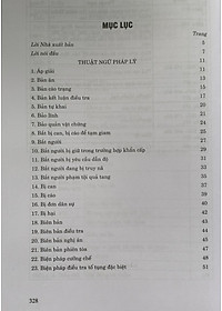 Thuật ngữ pháp lý tố tụng hình sự