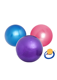 [All Size] KHÔNG KÈM BƠM BG Bóng Tập Yoga, Bóng Yoga Tròn  45cm - 55cm - 65cm - 75cm - 85cm Cỡ Đại Cao Cấp - Chính Hãng (Hàng nhập khẩu)